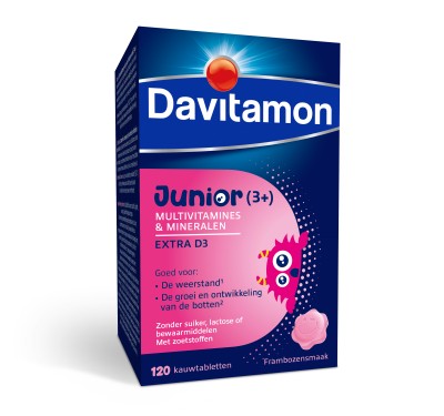 Davitamon Junior Framboos 120